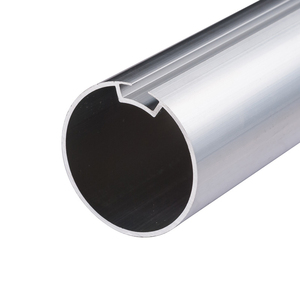 IKSUN China Manufacture <strong>Blind</strong> Curtain Pole Window Curtain Pipe Extrusion Aluminum Profile for <strong>Blind</strong> - Product Image 1