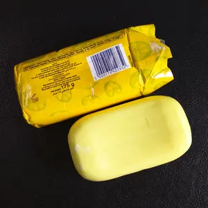 175g jaune couleur glycérine bain fruits citron frais extra antiseptique zeste savon