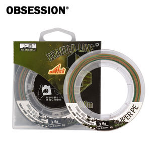 OBSESSION 8X ligne <span class=keywords><strong>de</strong></span> pêche tressée haute résistance 8X PE Vanish 8 ligne <span class=keywords><strong>de</strong></span> pêche tressée Multifiament faible Absorption d'eau 8 brins - Product Image 1