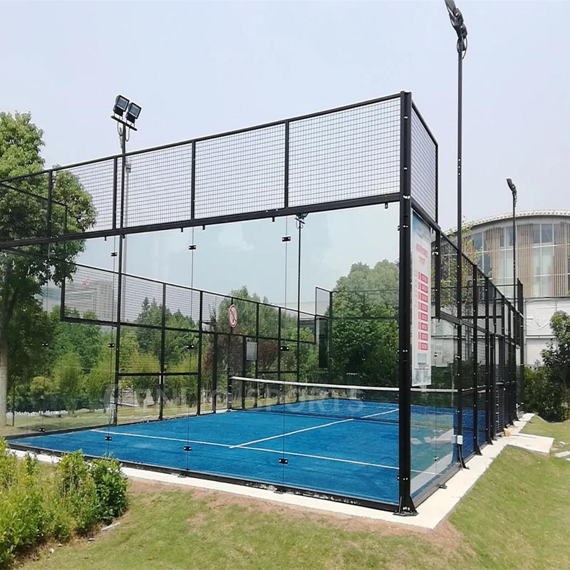 Enlio Custom Panoramic Padel Court Indoor