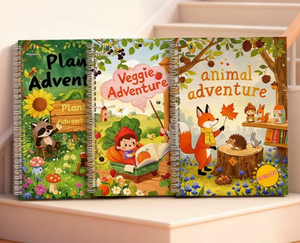 新しい人気商品、高品質で実用的、創造的で面白い溝付き塗り絵。子どもが独立して遊べます。 - Product Image 1