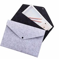 A4 Doküman Çantası Dosya Tutucu Seyahat Klasörü Zarf Tipi Özel Logolu Ofis Okul Düzenleyici Keçe Dosya Çantası Keçe Evrak Çantası