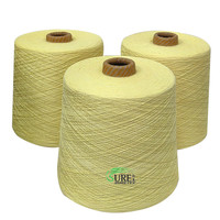 Hilo de Tejer de Fibra de Aramida Cruda Ecológico, Sostenible y de Alta Resistencia, Hilo Ignífugo para Coser y Tejer al por Mayor