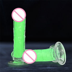 Kadın için kauçuk plastik <span class=keywords><strong>Penis</strong></span> seks oyuncakları, erkekler için çift renk aydınlık seksi yapay <span class=keywords><strong>Penis</strong></span> - Product Image 3