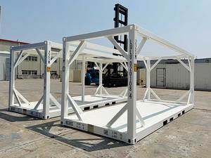 ISO tiêu chuẩn corten thép mạnh mẽ dầm 20 ft vận chuyển container khung 20ft cho vận chuyển thiết bị - Product Image 5