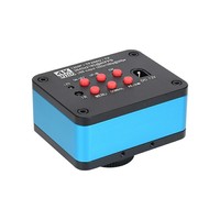 Cámara 4K FHD con Montura C, Cámara Digital para Lámpara de Hendidura, Cámara para Microscopio Estéreo Trinocular, Cámara de Video Industrial para Laboratorio