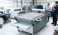 Venta Directa de Fábrica: Máquina de Corte Automática con Reconocimiento de Códigos QR, Plataforma de Vinilo para Etiquetas 3D Estéreo DTF, Alimentación Automática
