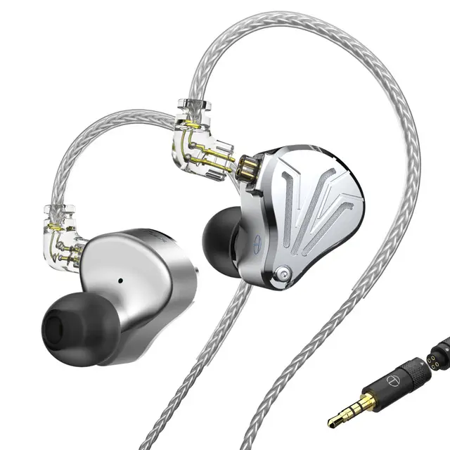 Trn Bax Hybrid Metal Ba + 1DD + 2EST Iem Hifi Dj Monitor Running Sport In Ear Oortelefoon