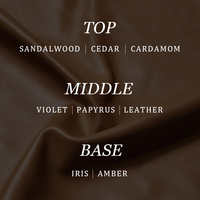 Huile de parfum pour cuir Ombre, sélectionnée avec soin, formule unique, riche, épicée, longue durée, pour hommes et femmes, à usage quotidien