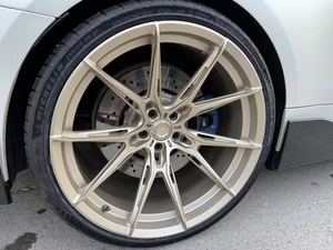 Rines de Aleación de Aluminio de 18-22 Pulgadas con Diseño Cóncavo Forjado, ET 30-40mm, PCD 5X112 5X120 para Autos de Pasajeros BMW - Product Image 3