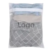 Kantong Cuci Mini Jala Halus Polycotton dengan Logo Cetak Kustom untuk Mencuci dan Mengorganisir Bra dan Lingerie