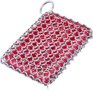 Éponge à récurer en silicone de qualité alimentaire, résistante à la rouille, robuste, longue durée, pour nettoyer les ustensiles de cuisine, y compris les woks et poêles, en remplacement de la laine d'acier. - Product Image 6