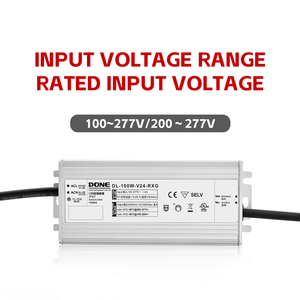 محول طاقة <span class=keywords><strong>LED</strong></span> مقاوم للماء IP67 بكفاءة 94٪ مع ضمان 5 سنوات قابل للتعتيم بتقنية Dali-2 للإضاءة الخارجية 12 فولت 24 فولت 48 فولت - Product Image 6
