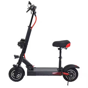 Trottinette électrique pliable haute vitesse longue portée 10Ah 500W avec pneus larges de 10 pouces, GPS et télécommande NFC - Product Image 1