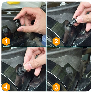 कार बॉडी रिटेनर और लाइन कवर बैब्स 1101 लिए नई स्थिति पीसी फास्टनर रिमूवर सेट - Product Image 2