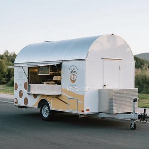 Remolques de Comida Completamente Equipados con Cocina, Ventana de Servicio Comercial, Camión de Comida, Restaurante al Aire Libre, Carrito de Venta de Hot Dogs - Product Image 4