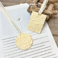 Pendentif diffuseur d'huiles essentielles personnalisé en plâtre, diffuseur passif suspendu avec ruban, écologique, pour parfumer l'ambiance