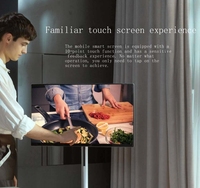 Moniteur de télévision LED interactif portable à écran tactile intelligent Android OS de 32 pouces pour étudier les jeux d'entraînement avec panneau WIFI IPS