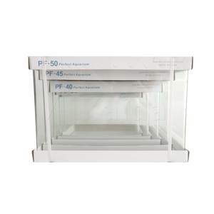 5 In 1 Mini Kleine Desktop Hete Buigende Float Glas Betta Schildpad <span class=keywords><strong>Aquarium</strong></span> Vis Nano Tank - Product Image 5