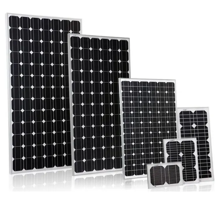 أحادي البلورية 400W وحدة الطاقة الشمسية لوحة شمسية أحادية لنظام الطاقة الشمسية الكهروضوئية