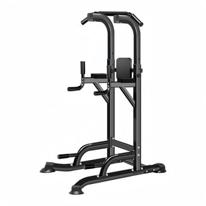 CZFIT Factory Directly Wholesale Power Tower Dip Station Multi-Gym Fitness Equipment with Adjustable <b>Pull</b> <b>Bar</b> <b>Home</b> Gym Equipment - Product Image 1