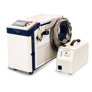 Machine de soudage <span class=keywords><strong>laser</strong></span> à fibre métallique <span class=keywords><strong>manuelle</strong></span> 4-en-1 avec sortie maximale de 1500W haut niveau de sécurité nouveau soudage de moule - Product Image 1