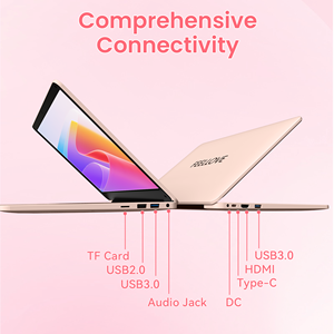 Vente en gros d'usine, nouveau portable Intel N95 Quad-Core 14,1 pouces, 1,7 GHz, SSD, Full HD 16:09, écran IPS, clavier anglais, Windows 11, étudiant - Product Image 5