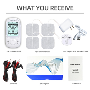 Nuevo modelo, máquina portátil de diez máquinas Mini, terapia de alivio del dolor, estimulador muscular, Unidad de acupuntura Tens, masajeador para masaje corporal - Product Image 5