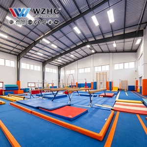 Salle de gymnastique intérieure préfabriquée en acier pour les écoles sportives et les installations d'enseignement sportif en salle - Product Image 1