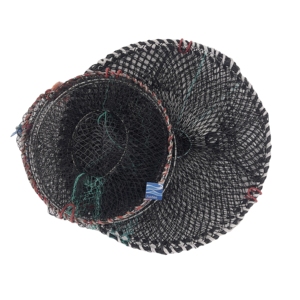 <span class=keywords><strong>ตา</strong></span>ข่ายดักปู กุ้ง กั้ง แบบพับแนวตั้ง 21 ชั้น ทำจากพลาสติก HDPE เคลือบมัลติฟิลาเมนต์  แบบผูกปมคู่  ปรับแต่งได้ - Product Image 3