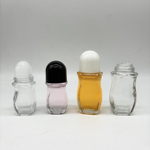 Custom 10ml 15ml 30ml 50ml Rodillo de aceite esencial Botella de vidrio Desodorante Claro Esmerilado Cuadrado Rollo en botellas de vidrio - Product Image 4