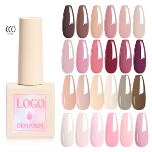 High Pigment 2023 Salon Nail Art Painting Polish Color Soak Off Self Level Nail Gel Polish OEM Logo UV Hema Free