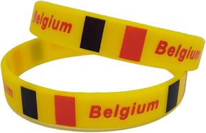 Pulsera de Silicona con Banderas de Varios Países, Brazalete Patriótico para Eventos del Día Nacional, Recuerdos - Product Image 6