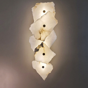 Lámpara de pared creativa moderna de mármol de alto grado para sala de estar Villa Hotel - Product Image 1
