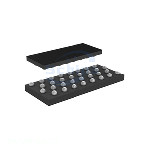 Electronic Circuit Components Interface 32 UFBGA, WLCSP DA7218-00U32 Authorized Distributor - Product Image 1
