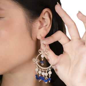 BeGems, venta al por mayor, pendientes de Cenicienta para mujer, joyería de cuento de hadas, cobre natural, Pendientes colgantes de moda - Product Image 3