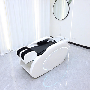 KISEN High Quality Salon <b>Head</b> Spa Basin <b>Electric</b> Thai Shampoo <b>Massage</b> Bed Multifunctional Automatic Shampoo Chair for Salon - Product Image 1
