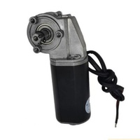 Moteur à engrenages sans fin DC pour appareils électroménagers 12V 24V, couple élevé, compatible avec bureau relevable et machine de scellage
