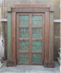 Puertas indias antiguas vintage, puertas antiguas, muebles de reproducción, puertas antiguas, madera recuperada, hecho a mano, forma y tamaño personalizados - Product Image 6