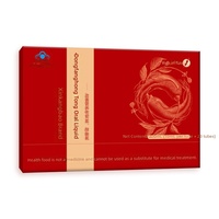 Liquide Oral Herbal au Ginseng Dongfang Hongtong de la Marque Xinkangbao, Édition Étiquette Bleue, Boîte Cadeau Alimentaire Santé, Durée de Conservation de 24 Mois, Nutritif