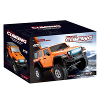Voiture tout-terrain télécommandée 4x4 1:18 Climbing Valiant General 2,4 GHz, voiture de simulation RTR tout-terrain pour adultes