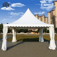 Fabricant chinois de tentes pagode en PVC imperméables de 5m*5m pour les fêtes en plein air