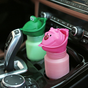 Urinoir d'urgence portable, bouteille d'urine pour voiture, convient aux garçons, aux filles, aux enfants et aux adultes, seau de toilette d'urgence rétractable - Product Image 1
