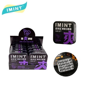 Permen Karet Rasa Lemon Mint Blueberry Manis Harga Grosir Permen Rasa Stroberi Bebas Gula 30g - Product Image 1