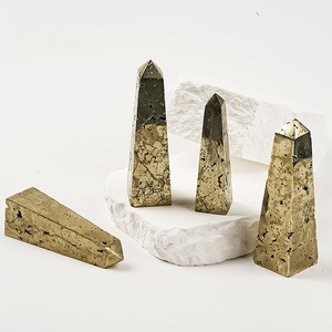 Ornement en cristal de quartz naturel brut, figurine ovale faite à la main, écologique, vente chaude transfrontalière - Product Image 4