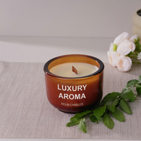 Boîte cadeau en cire avec logo personnalisé, bougies parfumées ODM pour boutique de souvenirs, hôtel, fabricant direct