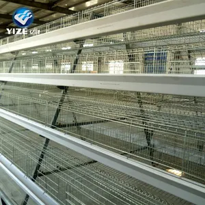 Ferme de volaille moderne, nouveau Design, cage de poulet avec batterie automatique galvanisée en vente, russie rayons, thaïlande