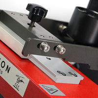 Machine de presse à chaud MICROTEC Vector NMAX-CAP-B à ouverture automatique de capuchons et d'étiquettes pour DTF avec 4 plaques interchangeables et plaque chauffante plate