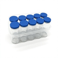 Flacons stériles RTU de qualité cosmétique de 10 ml, prêts à la remplissage directe pour l'emballage de poudre lyophilisée pour soins de la peau