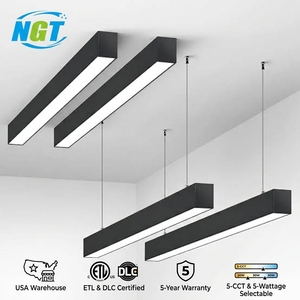 LED Linear <strong>Light</strong> 100W/80W/70W/60W/50W 8FT Bar Shaped <strong>Hanging</strong> Lamp LED Suspension Pendant <strong>Light</strong> For Office For Modern Spaces - Product Image 1